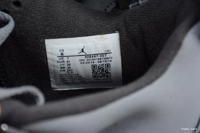 Cheap Husky 308497-007 Air Grey Retro (2019) 4 Cool Jordan 0812